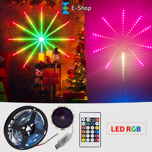 LED RGB OHŇOSTROJ