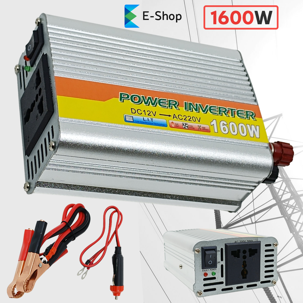 INVERTER PŘEVRAT NAPĚTÍ 1600W