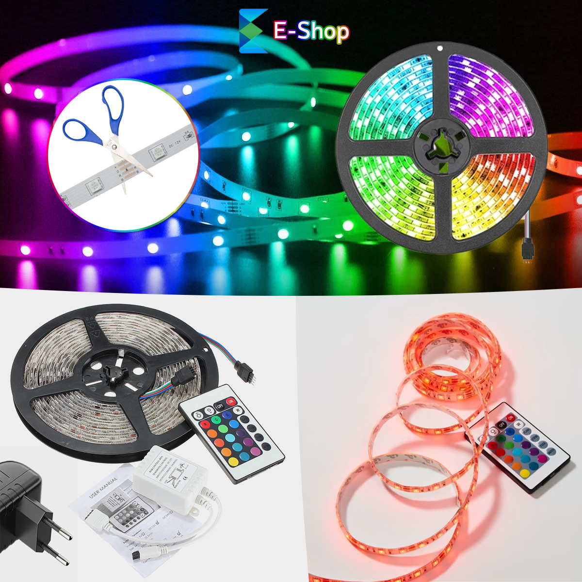 RGB LED PÁSEK - 5M